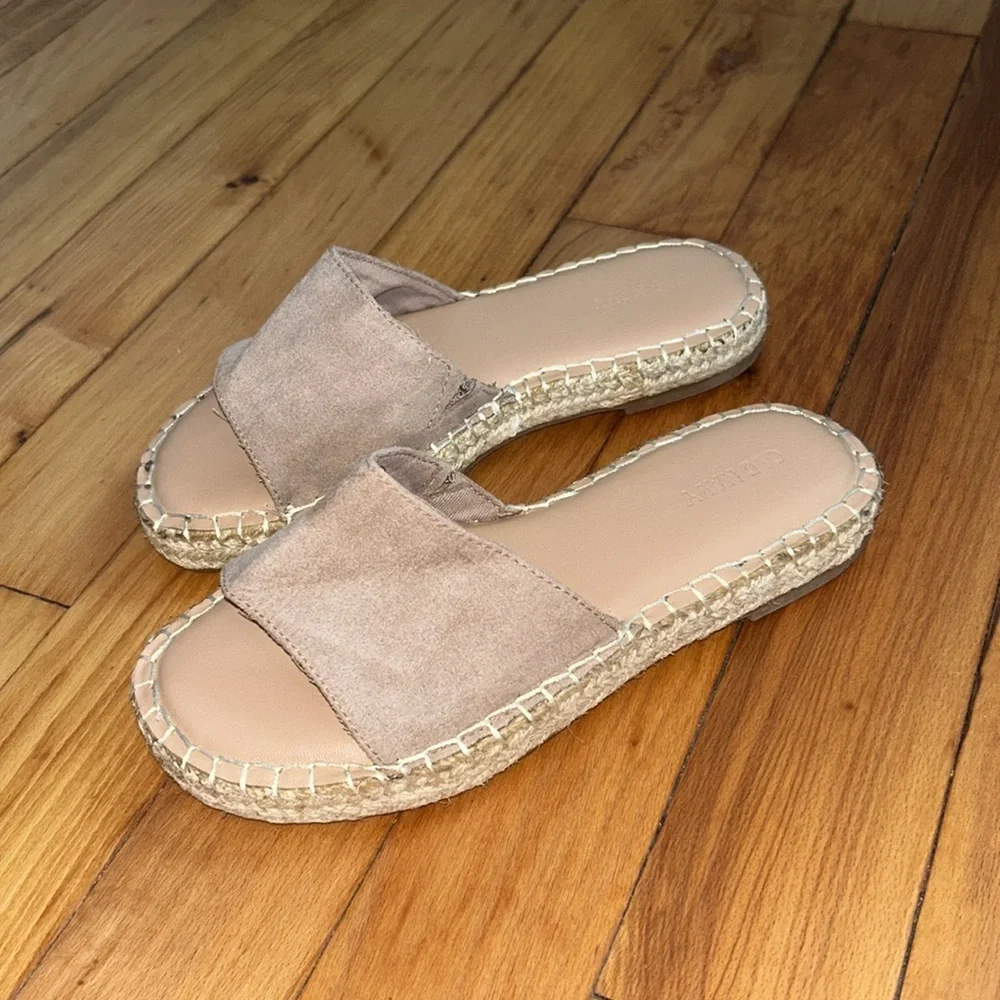 Old Navy Tan Espadrille Sandals